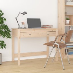 Birou cu sertare, 100x50x78 cm, lemn masiv de pin GartenMobel Dekor