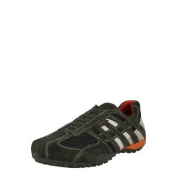 GEOX Sneaker low 'UOMO SNAKE' albastru noapte / gri / gri bazalt / alb