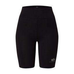 ALPHA INDUSTRIES Leggings negru / alb