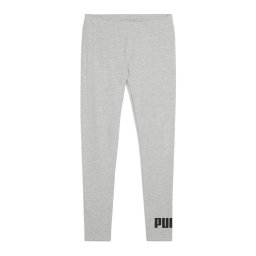 PUMA Pantaloni sport 'Ess No. 1' gri deschis / negru