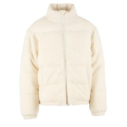 Urban Classics Jachetă fleece alb murdar