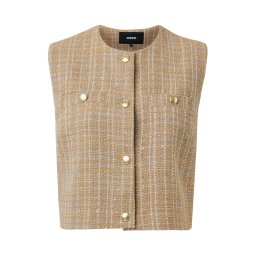 MEXX Sacou maro / alb
