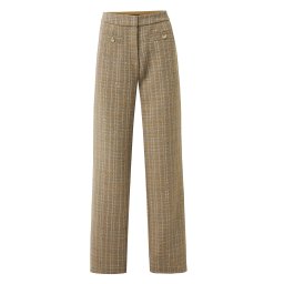 MEXX Pantaloni albastru / maro / portocaliu