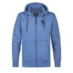 Petrol Industries Hanorac albastru amestec / negru