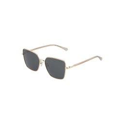 Polaroid Ochelari de soare auriu / gri închis