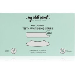 My White Secret Non - Peroxide Teeth Whitenings Strips benzi pentru ablirea dintilor pentru dinti 7 buc