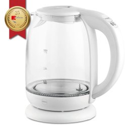 Fierbator ELDOM C510B Lumi ceainic electric, 1.7 L ,alb, 2200 W