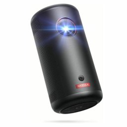 Proiector video portabil Nebula Capsule 3, 1080p, 200 ANSI-Lumen, Dolby Digital, Google TV, Negru