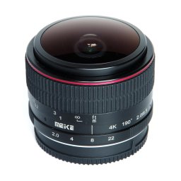 Obiectiv foto DSLR Obiectiv manual Meike 6.5mm F2.0 Fisheye pentru FujiFilm FX-mount
