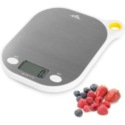 Cantar de bucatarie ETA ETA377790000 Cantar bucatarie, Capacitate 8 kg max, Control la atingere, Indicator de suprasarcină, indicator de baterie scăzută