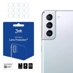 Protectie camera 3MK Lens Protection pentru Samsung Galaxy S22, set 4 bucati, sticla securizata lentile