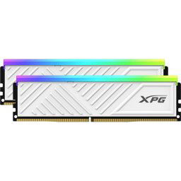 Memorie XPG Spectrix RGB, 3200, CL18, 64GB (2x 32 GB) dual kit white AX4U320032G16A-DTWHD35G, DDR4