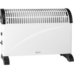 Convector electric de podea TK 2050, 2000W, 3 trepte de putere Alb