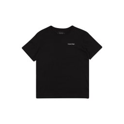 Calvin Klein Jeans Tricou negru / alb