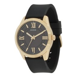 GUESS Ceas analogic 'Elliot' auriu / negru