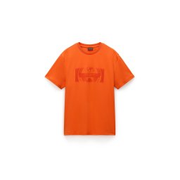 NAPAPIJRI Tricou 'S-Vanni' portocaliu / roșu