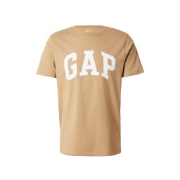 GAP Tricou 'EVERYDAY' maro cappuccino / alb
