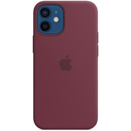 Husa Apple Plum - Husă silicon - compatibil cu Apple iPhone 12 mini - MagSafe