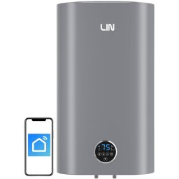 Boiler electric LIFVD1, 2000 W, 80 L, Wifi, Gri