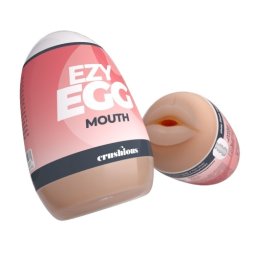 Crushious Ezy Egg Oral Ou Masturbator Interior Stimulator Intrare Apetisanta
