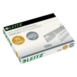 Capse LEITZ Power Performance, P3, 26/6, 1000 buc/cutie