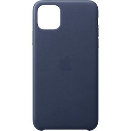 Husa pentru iPhone 11 Pro Max, Piele, Midnight Blue