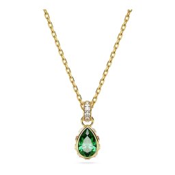 Swarovski Lanțuri 'Chroma' auriu / verde smarald / alb