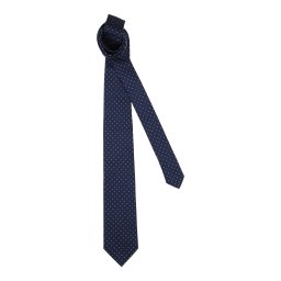 TOMMY HILFIGER Cravată albastru închis / alb