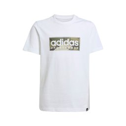 ADIDAS SPORTSWEAR Tricou funcțional verde / kaki / alb