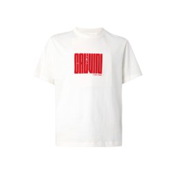 Calvin Klein Tricou roșu / alb