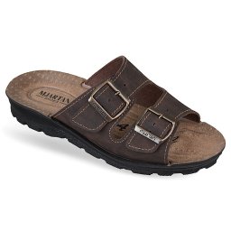 Papuci de vara, confort, pentru barbati, Mjartan 2916-N15 maro