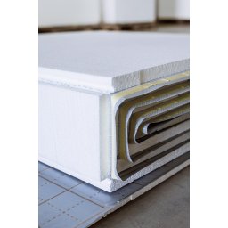 PLACA TAKER PENTRU SISTEME DE INCALZIRE IN PARDOSEALA EPS 100 CU FOLIE CASERATA, 25MM, 1X10 METRI