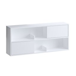 Raft cu dulap Flora White , alb