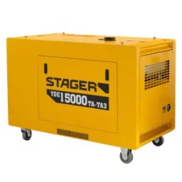 Generator profesional Stager YDE15000TA-TA3, 11.5 kW, DualPower 230-400V, insonorizat, diesel, 3000rpm, pornire electrica