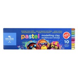 Plastilina 10 culori PASTEL, 200g