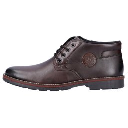 Ghete barbati, Rieker, 15339-25-Maro, casual, piele naturala, imblanite, cu toc, maro (Marime: 43)