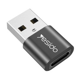 Adaptor OTG USB la Type-C 480mbps - Yesido (GS09) - Black