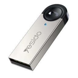 Modulator FM Receiver Bluetooth pentru Masina - Yesido (YAU81) - Black