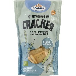 Crackers cu fasole si cu sare de mare, fara gluten bio 100g