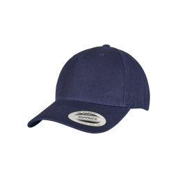 YP CLASSICS 5-PANEL PREMIUM COVERED BRIM SNAPBACK CAP NAVY