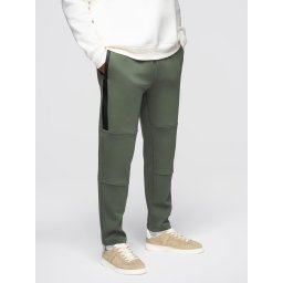 Pantaloni de trening Ombre pentru bărbați - măsliniu închis