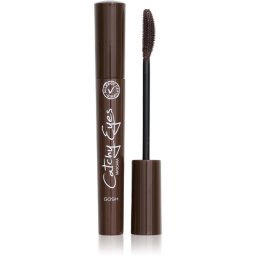 GOSH COPENHAGEN Catchy Eyes Allergy Certified mascara pentru volum pentru ochi sensibili culoare 002 Brown 8 ml