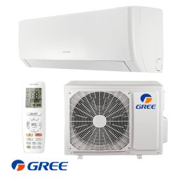 Aparat de aer conditionat inverter Gree Pular GWH24AGD-K6DNA1C, 24000 BTU, 40 m², A++, Wi-Fi, Ionizator, R-32, Alb