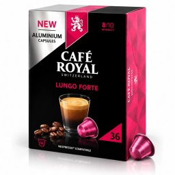 CAFE ROYAL Lungo Forte compatibile Nespresso, 36 capsule