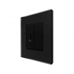 Priza HDMI cu Rama din Sticla