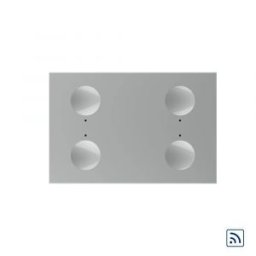 Modul intrerupator cvadruplu wireless cu touch Livolo standard Italian, Serie noua