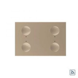 Modul intrerupator cvadruplu wireless cu touch Livolo standard Italian, Serie noua