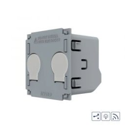 Modul Intrerupator Dublu Cap Scara / Cruce cu Variator, Wireless si Touch LIVOLO - Serie Noua