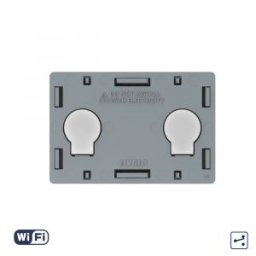 Modul Intrerupator Dublu Cap Scara / Cruce Wi-Fi cu Touch LIVOLO, standard italian â€“ Serie Noua