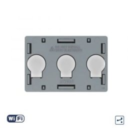 Modul Intrerupator Triplu Cap Scara / Cruce Wi-Fi cu Touch LIVOLO, standard italian â€“ Serie Noua